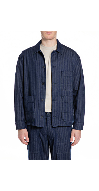 9oz リサイクルへリーンボーンジャケット